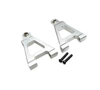1/14 14301 14302 Compatible con Accesorios modificados de Control de Control Remoto Piezas actualizadas de Metal Delantero Delantero Inferior Ajuste Universal(Silver)