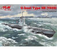 1:144 ICM KIT U-Boat Type Iib 1939German Submarine Kit ICMS009