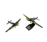 1/144 para La Segunda Guerra Mundial Alemán Junkers JU52 Fundición A Presión Metal Avión Transporte Militar con El Soporte Modelo Aleación De Aviones Regalos Exhibición Colección