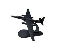 1/144 para U-2 U2 Avión Avión Modelo De Avión Coleccionable Exhibición Regalos(Black)