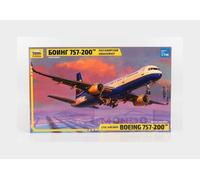 Zvezda 7032 1:144 Boeing 757-200 - Maqueta de plástico para montar, réplica detallada, sin pintar