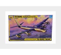 Zvezda Maqueta de avión Tu-95MS Bear 7038 – Escala 1:144, réplica detallada