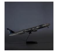 1:157 para maquetas de Aviones B777 Resina fundida a presión 47cm Colección Recuerdos para entusiastas Juego de Pasatiempos en Miniatura(with Lights)