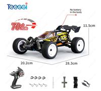 1:16 16201 PRO 70KM/H Coche RC Brushless 4WD de Velocidad Buggy Profesional 16201 Motor Brush /H Coche Controlado Remotamente Carreras Juguete para Niños Regalo para Niños