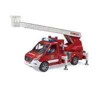 1/16 Mercedes-Benz Sprinter Fuego Motor Camión Escalera, Bomba de Agua, & Luces