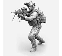 1/16 - US Commando Soldier Resin Model Kit Kit de Resina de Soldado sin Pintar ni Montar //l2i5j5