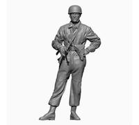 1/16 - World War II German Soldier Resin Model Kit Kit de Resina de Soldado sin Pintar ni Montar //l2i5j7