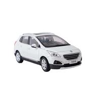 1:18 Adecuado para El Modelo De Coche De Aleación Analógico Dongfeng Peugeot 3008 Fundición A Presión Exhibición Estática De Pasatiempos