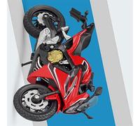 1/18 Aleación Calle Deportes Motocicleta Modelo Metal Cross-Country Colección Niños Juguete para Regalo para CB1000R