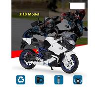 1/18 Aleación Modelo De Carreras Diecast Metal Cross-Country Motocicleta Colección Niños Juguete para Regalo para HP2
