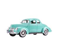 1 18 Apto para Ford 1939 Deluxe Coupe Coche Clásico Fundición A Presión Aleación Coche Modelo Recuerdo Colección Adornos Mini Modelo Vehicular(A)