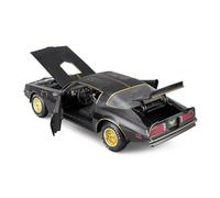 1:18 Apto para Pontiac para Firebird 1978 Modelo de automóvil aleación fundición a presión estático Base Negra coleccionista no Incluye baterías