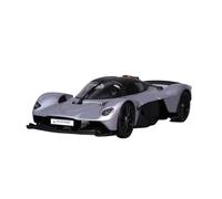 1:18 Aston Martin Valkyrie Sports Car Model Alloy Static Model Ornaments Green Exquisita Artesanía Decoración(Silver)