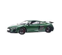 1/18 Audi R8 GT RWD - Modelo de Coche de aleación de fundición a presión Adornos estáticos coleccionables para Adultos(Green)