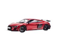 1/18 Audi R8 GT RWD - Modelo de Coche de aleación de fundición a presión Adornos estáticos coleccionables para Adultos(Red)