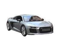 1:18 Audi R8 V10 Plus - Coche Deportivo Aleación Modelo Metal Fundido A Presión Juguete Colección Regalo(Gray)