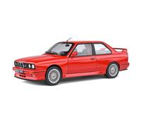 Solido - BMW M3 E30-1990 Coche en Miniatura de colección, 1801502, Rojo, unisex adulto.