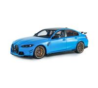 1/18 Solido Bmw M3 G80 performance daytona blue 2024 S1814303