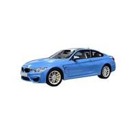 1:18 BMW M4 F82 Modelo De Coche De Aleación Completamente Abierto Abu Dhabi Azul Adorno De Mesa para El Hogar Exquisita Artesanía Decoración