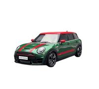 1:18 BMW Mini F56 F54 Modelo De Coche De Resina Verde para Adultos Colección De Exhibición Exquisita Artesanía Decoración(Green 2)