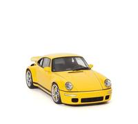 1 18 Es Adecuado para La Colección Y Exhibición De Decoración Escena Estática del Modelo Automóvil Aleación Porsche RUF CTR
