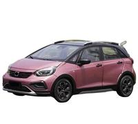 1:18 For FIT 4ta Generación 2023 Modelo De Coche De Aleación Coleccionable Presente Recuerdo Exhibición Adorno(Pink)