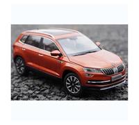1:18 For Skoda Kernik City SUV Modelo Coche De Aleación Simulación Modelo De Vehículo En Miniatura Estático Colección De Decoración Vehículos Réplica(Orange)