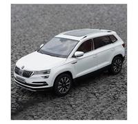 1:18 For Skoda Kernik City SUV Modelo Coche De Aleación Simulación Modelo De Vehículo En Miniatura Estático Colección De Decoración Vehículos Réplica(White)