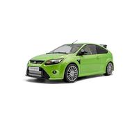 COCHE SÓLIDO FORD FOCUS RS MK2 ULTIMATE GREEN METALLIC 2009 1:18 NUEVO. CAJA