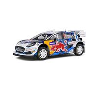 Solido Modelo a escala 1:18 Ford Puma Rally1 nº16 Fourmaux/Coria Rally Sweden 2024 Blanco