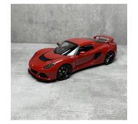 1:18 Fpr Lotus Exige S Modelo Metal Vehículo Juguete Exhibición Estática Carrera Coleccionable Juego Modelo de Coche Hobby(Rojo)