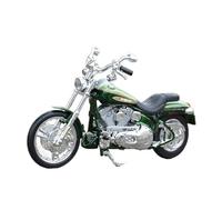 1:18 Harley FXSTDSE CVO, Modelo De Motocicleta De Aleación, Juguete De Metal Fundido A Presión, Motocicleta De Carreras Callejeras