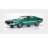 1:18 IXO Ford Usa Gran Torino Coupe 1972 Green Met White 18CMC264.22