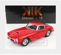 MODELO DE COCHE ESTÁTICO KK FERRARI 250GT SWB BERLINETTA 1961 ROJO ESCALA 1/18