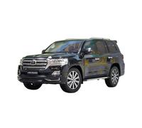 1:18 Land Cruiser LC200 Land Cruiser 2020 Modelo De Coche Adornos Decorativos para El Hogar para Adultos(Black)