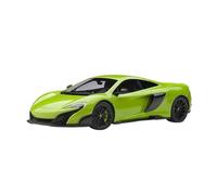 1/18 McLaren 675LT Modelo De Coche Deportivo, Decoración del Hogar Fundición De Metal Colección De Vehículos(Green)