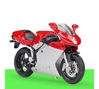 1/18 Metal Diecast Escala Modelo Motocicleta Kit Exhibición Colecciones Regalo Juguete para MV Agusta F4S