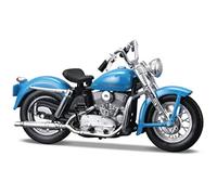 1/18 Motocicleta Azul Modelo Fundido A Presión para Regalos De Niños Colección Adultos para Harley K 1952