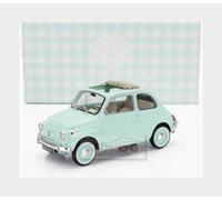1968 Fiat 500 L Azul Pastel 1:18 Norev 187777