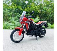 1/18 para Africa Twin DCT con Amortiguador Estático Fundido A Presión Vehículos Coleccionables Pasatiempos Motocicleta Modelo Niño Juguetes