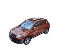 1:18 para BAIC X35 Modelo De Vehículo De Simulación Puerta Complet Juguete Metálico Adornos Marrón
