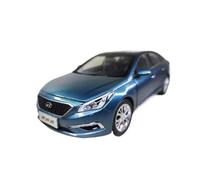 1:18 para Beijing Hyundai Sonata de novena generación Modelo de Coche de aleación fundida a presión Coleccionable(Blue)