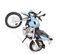 1:18 para BMW F 650 GS Vehículos De Fundición A Presión Estáticos Azules Coleccionables Modelo Motocicleta Juguetes Colección para Adultos