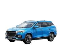 1 18 para Chery JieTo X95 Modelo Coche Todoterreno aleación fundida a presión colección Pasatiempos Recuerdo Vacaciones(Azul)