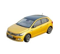 1:18 para Coche Volkswagen Polo Plus de aleación fundida a presión Modelo Coleccionable Recuerdo exhibición estática Adorno Decoración del Hogar