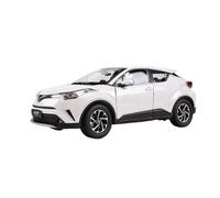 1:18 para El Modelo De Automóvil De Aleación Toyota IZOA, Decoración De Espacio De Exhibición De Escritorio Miniaturas De Automoción(White)