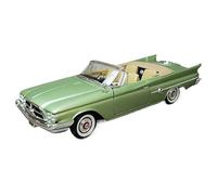 1:18 para El Modelo De Metal Convertible De Recuerdo Nostálgico Chrysler Classic 300FC 1960 Regalo para Entusiastas No Control Remoto Modelos(Verde)