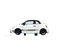 1:18 para F595 Abarth Modelo Coche aleación Colección Juguetes Decoración para el hogar y la Oficina Exhibición estática Adorno Decoración del Hogar