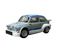 1:18 para FIAT Abarth 1000 TCR Modelo Coche Decoración Clásica Adornos De Metal para Aficionados Regalo Coleccionable No Control Remoto Modelos