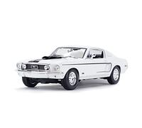 1 18 para Ford Mustang 1968 GT Cobra Jet, Coche Deportivo, aleación de fundición a presión, Modelo simulación estática(B)